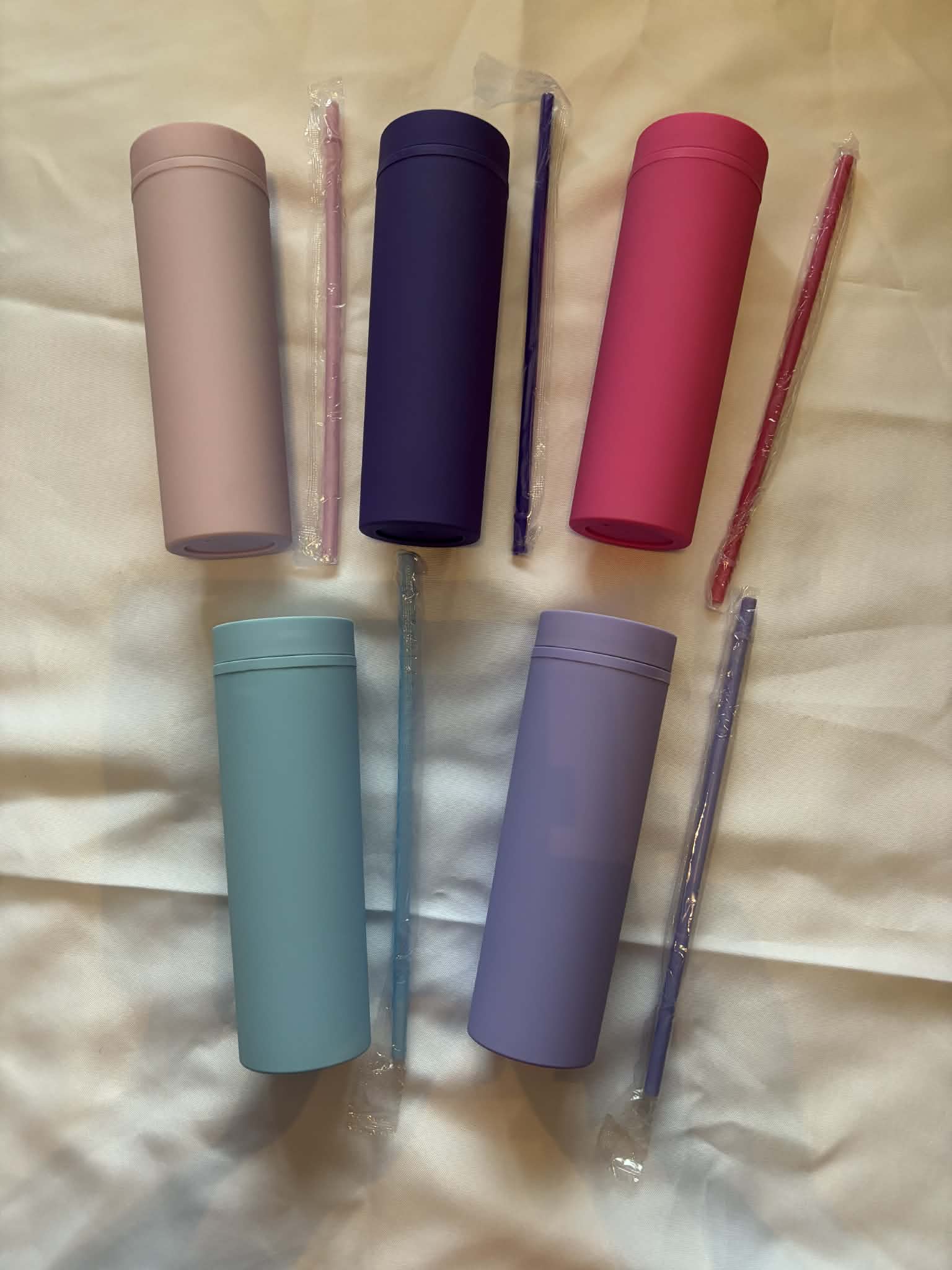 SLIMLINE 20oz COLOUR TUMBLERS