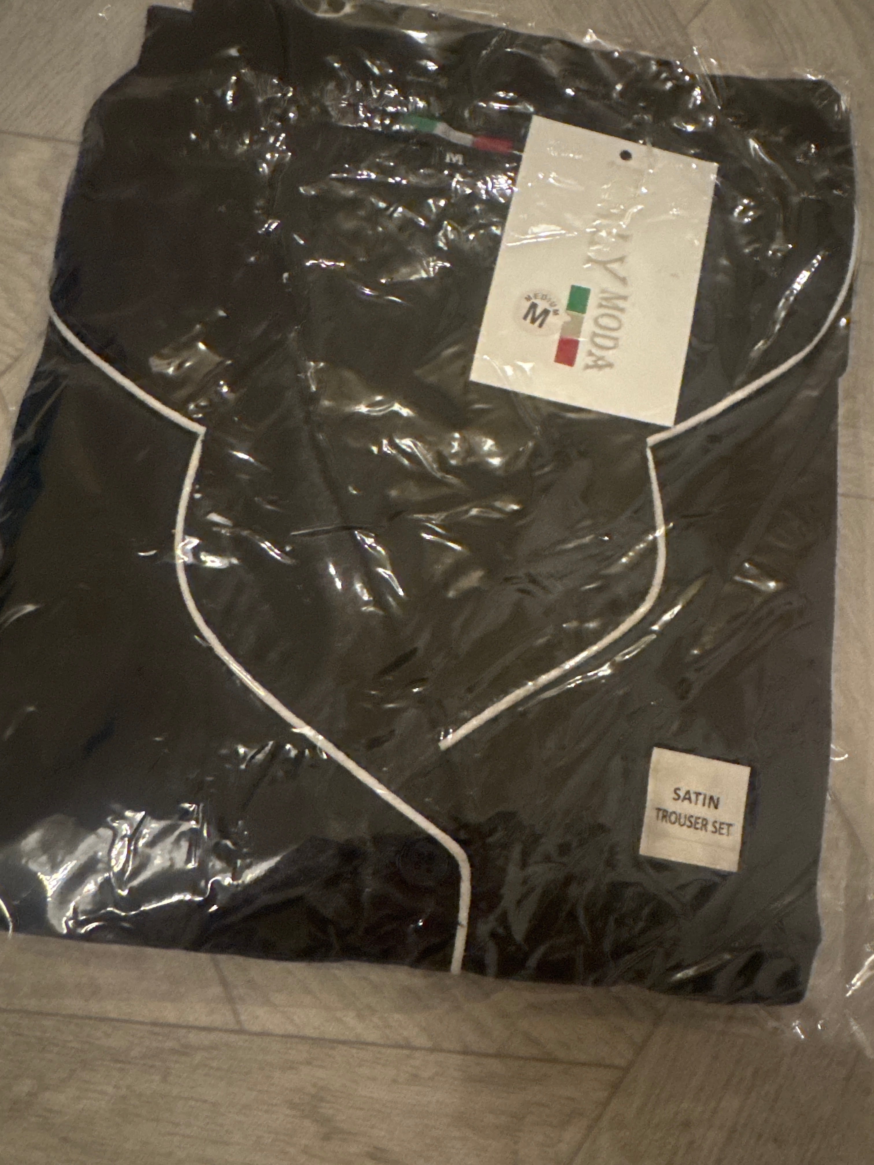 Women’s long satin pjs